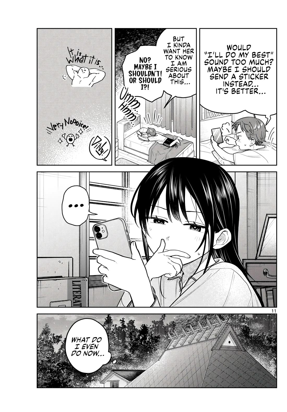 Futari Bus Chapter 15 page 11 - Chapter 15: Getting Serious