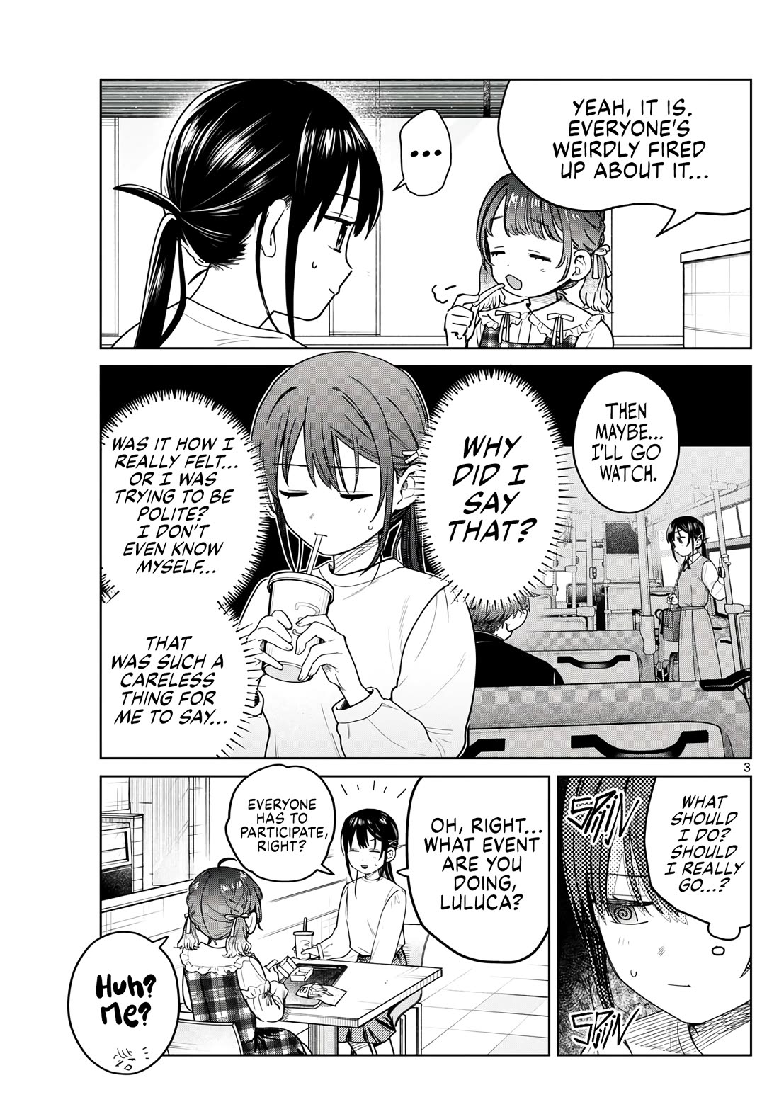 Futari Bus Chapter 15 page 3 - Chapter 15: Getting Serious