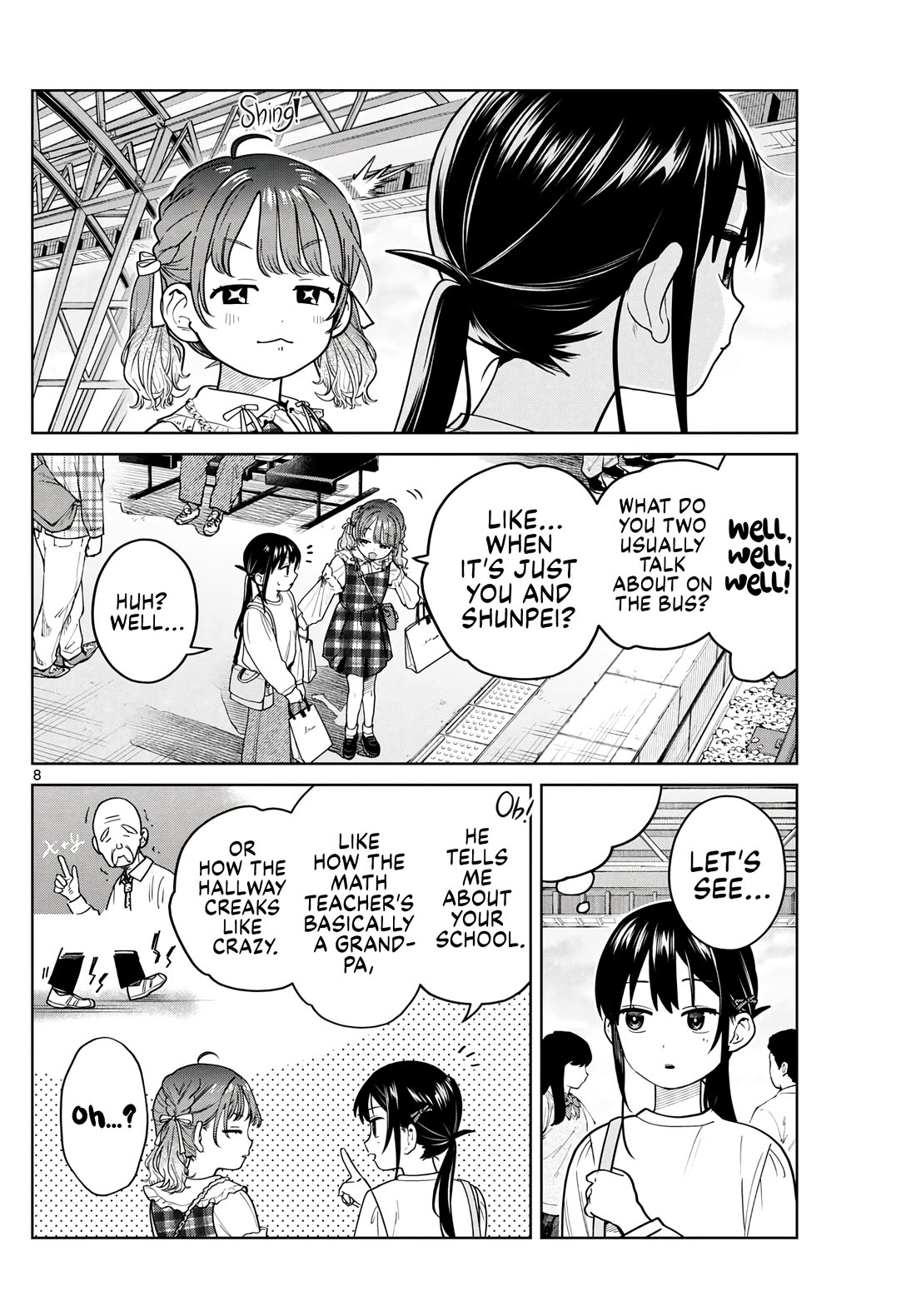 Futari Bus Chapter 15 page 8 - Chapter 15: Getting Serious