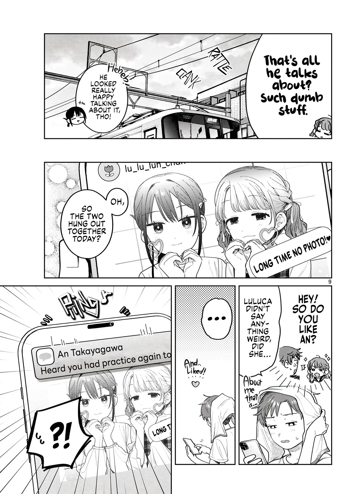 Futari Bus Chapter 15 page 9 - Chapter 15: Getting Serious