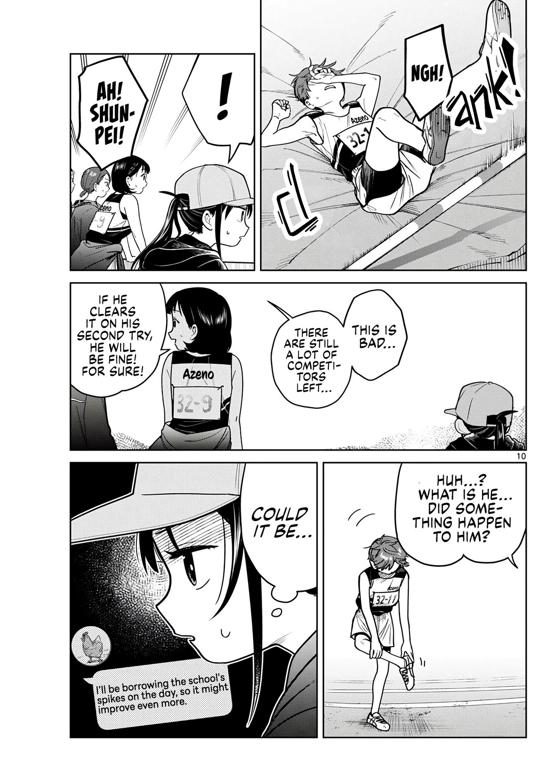Futari Bus Chapter 16 page 10 - Chapter 16: Do Your Best