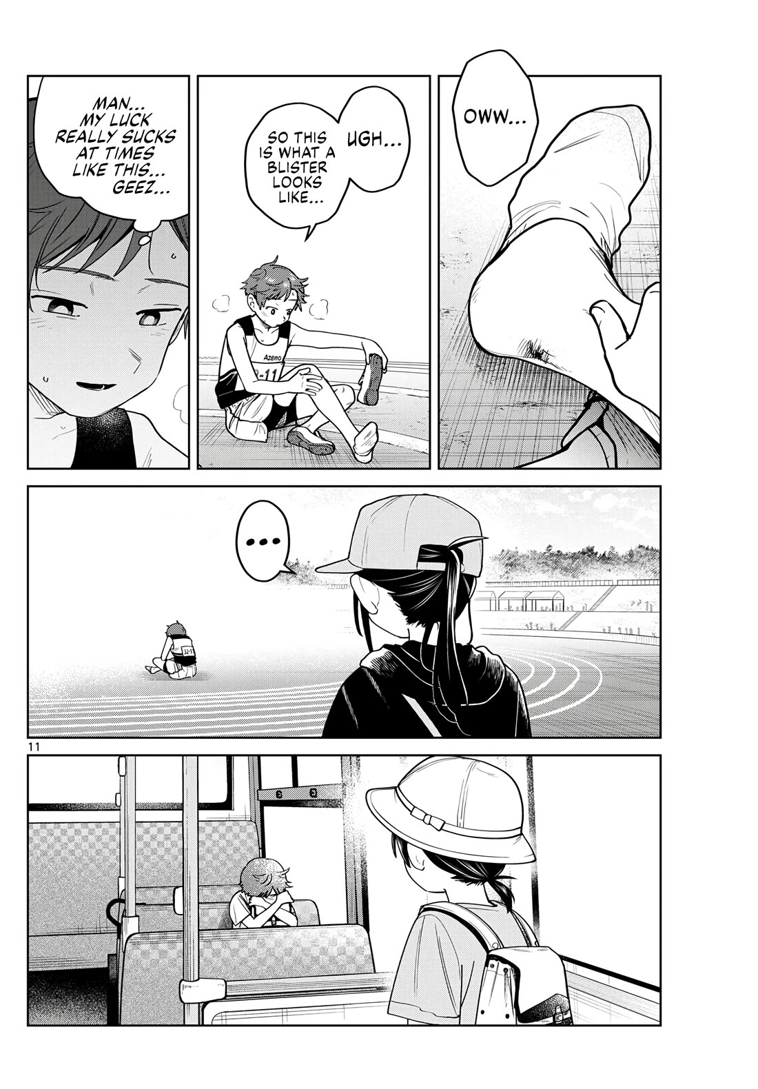 Futari Bus Chapter 16 page 11 - Chapter 16: Do Your Best