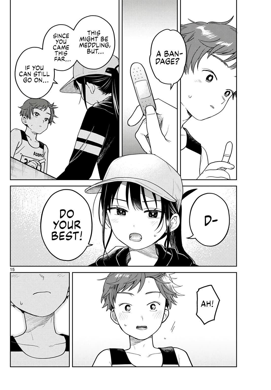 Futari Bus Chapter 16 page 15 - Chapter 16: Do Your Best