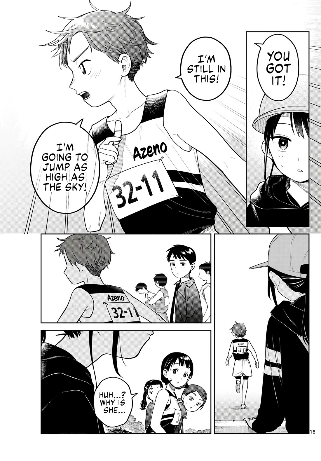 Futari Bus Chapter 16 page 16 - Chapter 16: Do Your Best