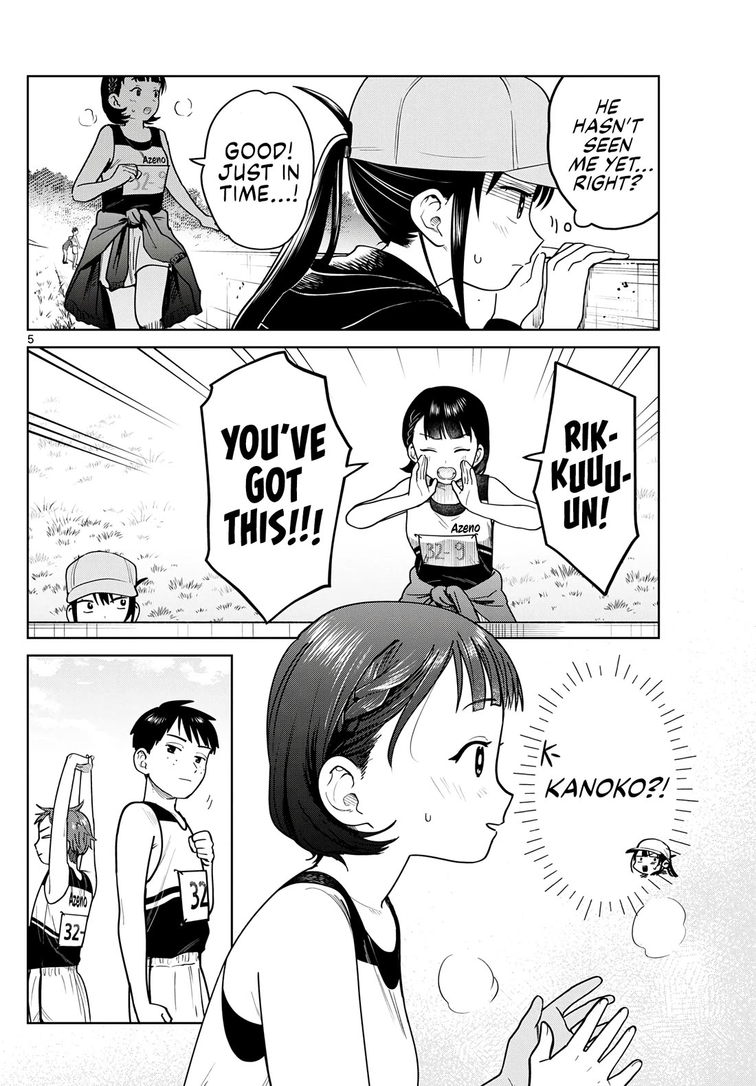 Futari Bus Chapter 16 page 5 - Chapter 16: Do Your Best