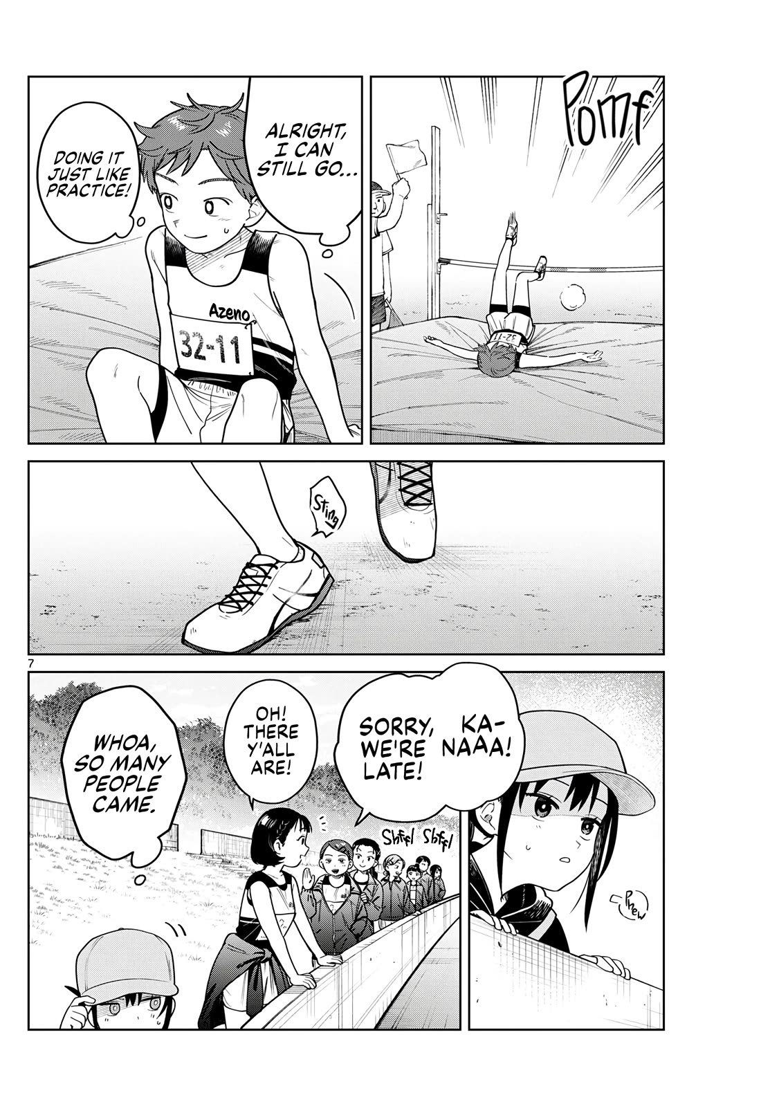 Futari Bus Chapter 16 page 7 - Chapter 16: Do Your Best