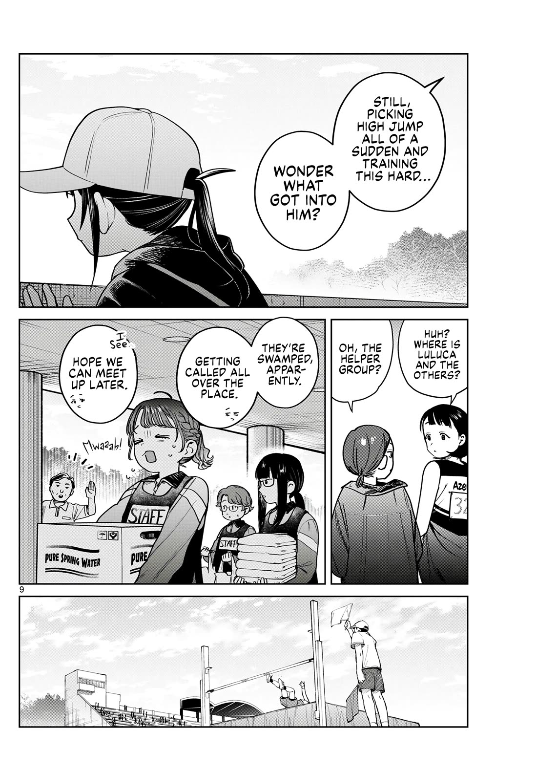Futari Bus Chapter 16 page 9 - Chapter 16: Do Your Best
