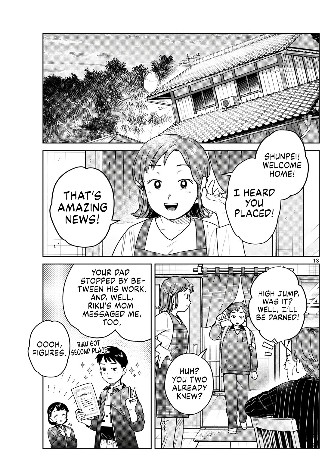 Futari Bus Chapter 17 page 13 - Chapter 17: Altogether