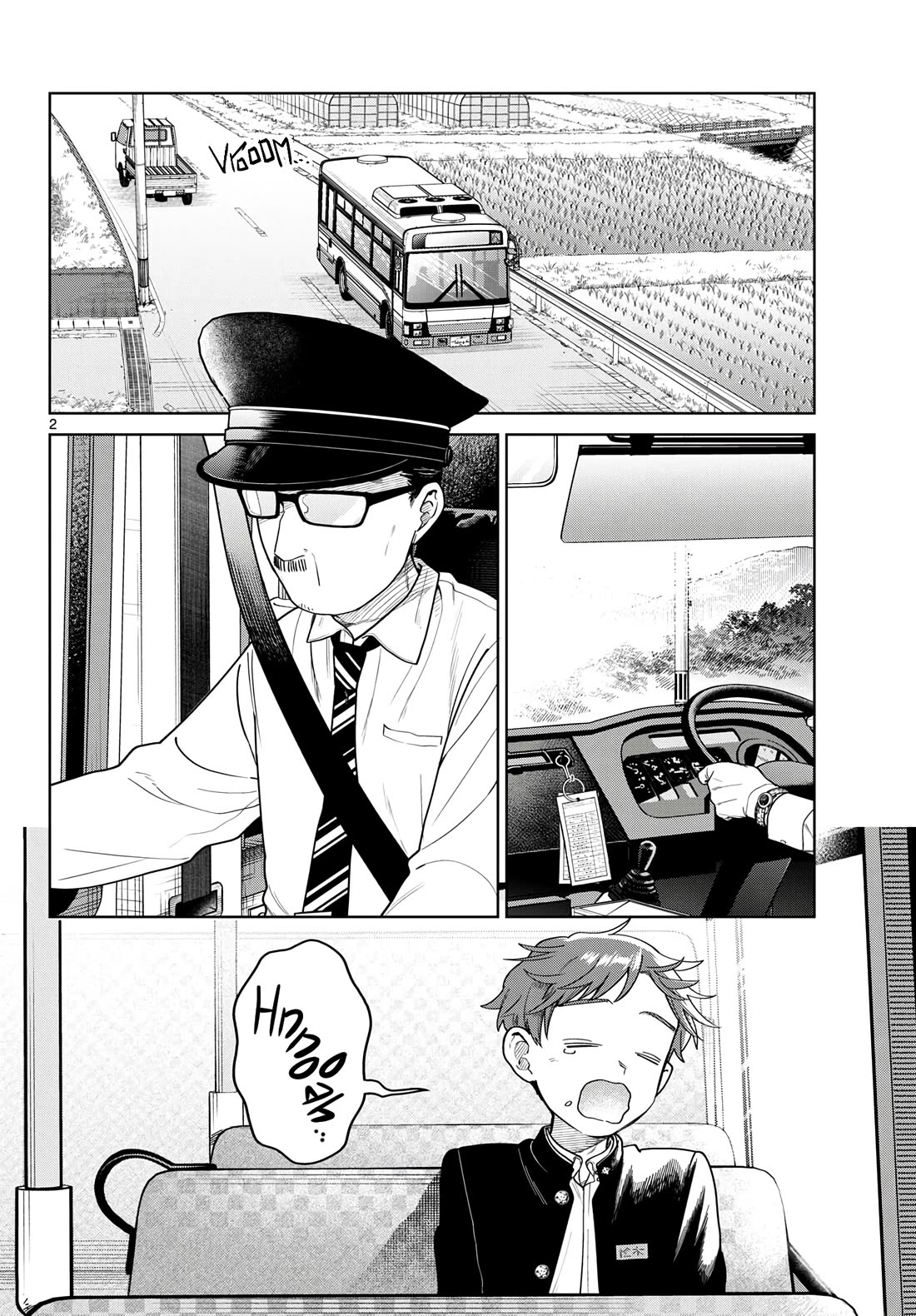 Futari Bus Chapter 18 page 2 - Chapter 18: Quietly