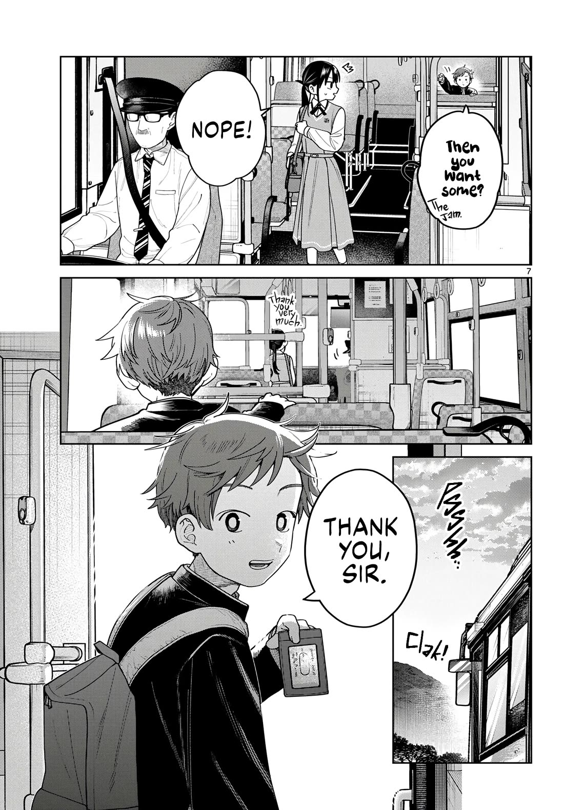 Futari Bus Chapter 18 page 7 - Chapter 18: Quietly