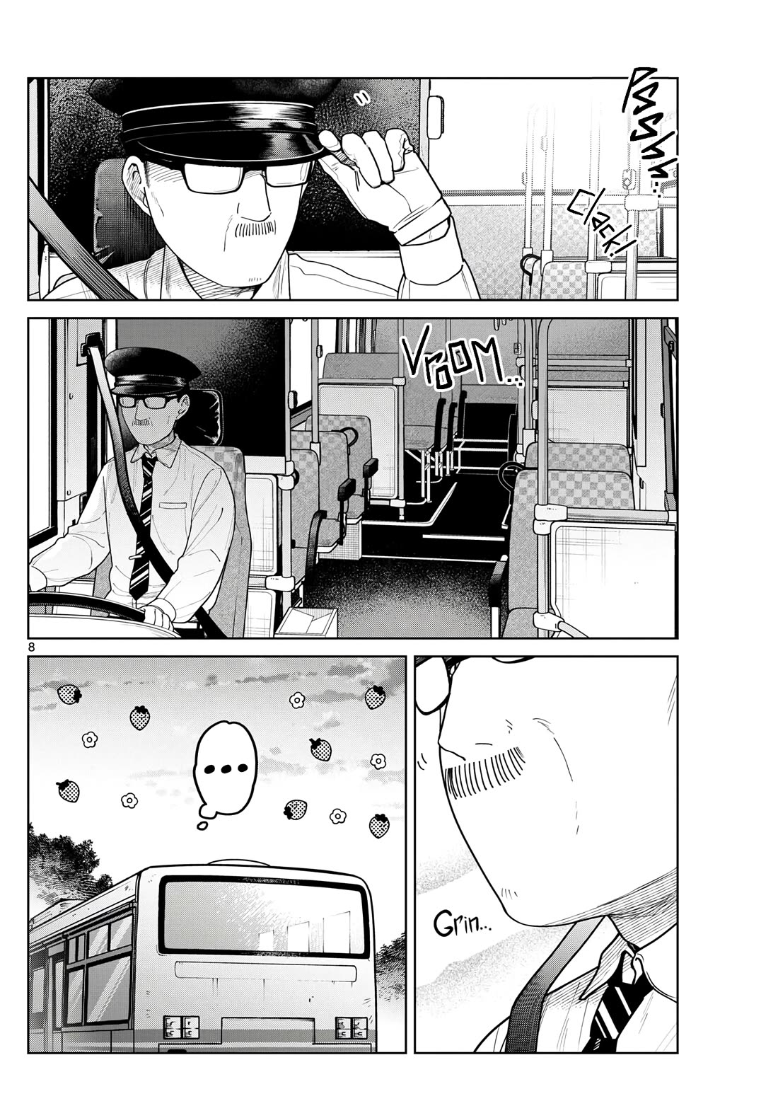 Futari Bus Chapter 18 page 8 - Chapter 18: Quietly