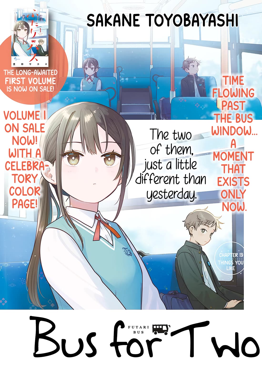 Futari Bus Chapter 19 page 1 - Chapter 19: Things You Like