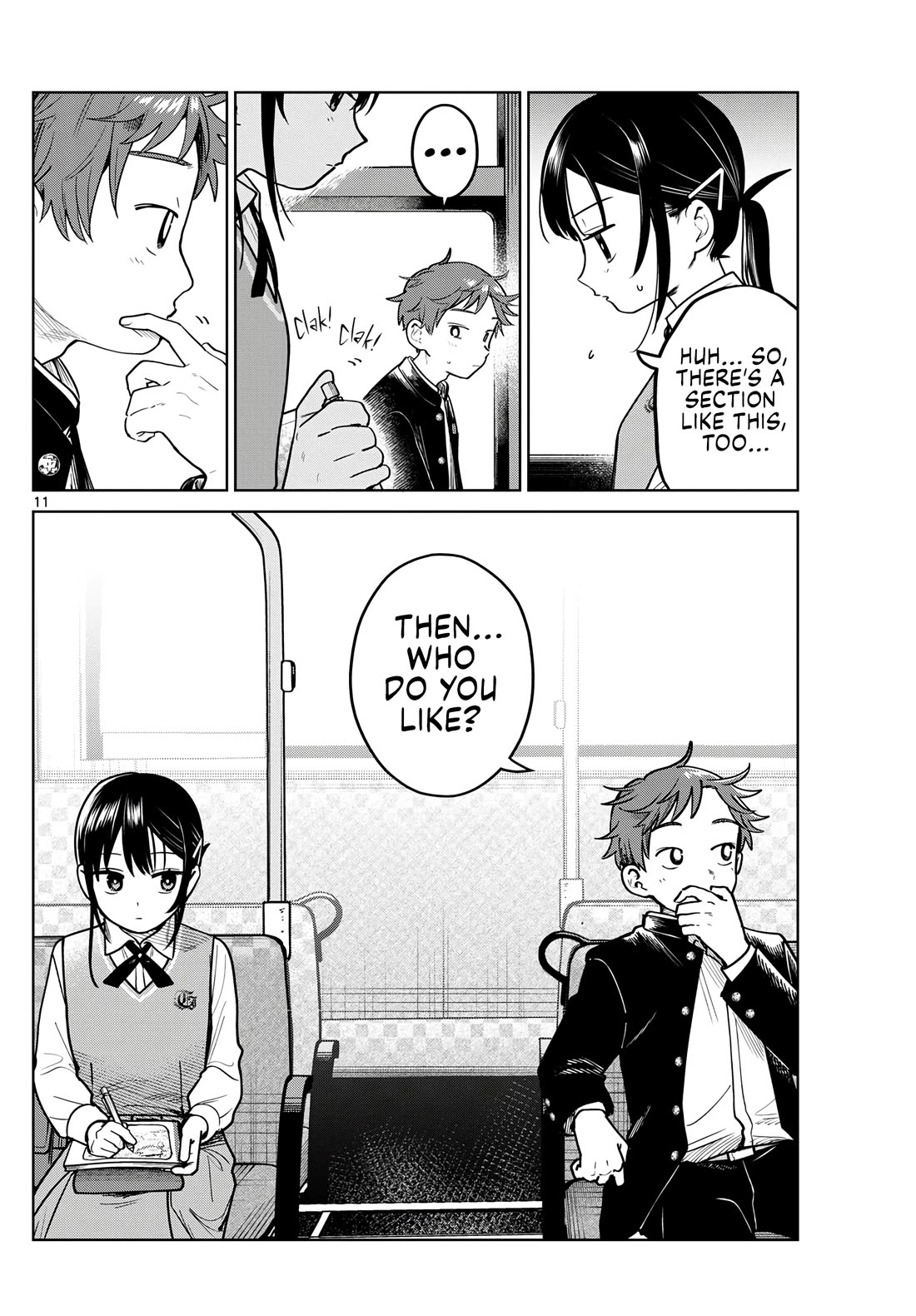 Futari Bus Chapter 19 page 11 - Chapter 19: Things You Like