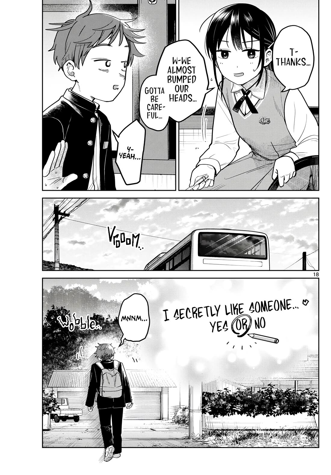 Futari Bus Chapter 19 page 18 - Chapter 19: Things You Like