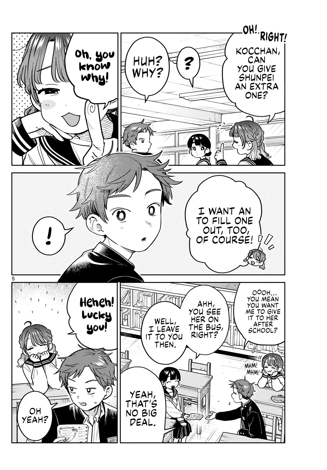 Futari Bus Chapter 19 page 5 - Chapter 19: Things You Like