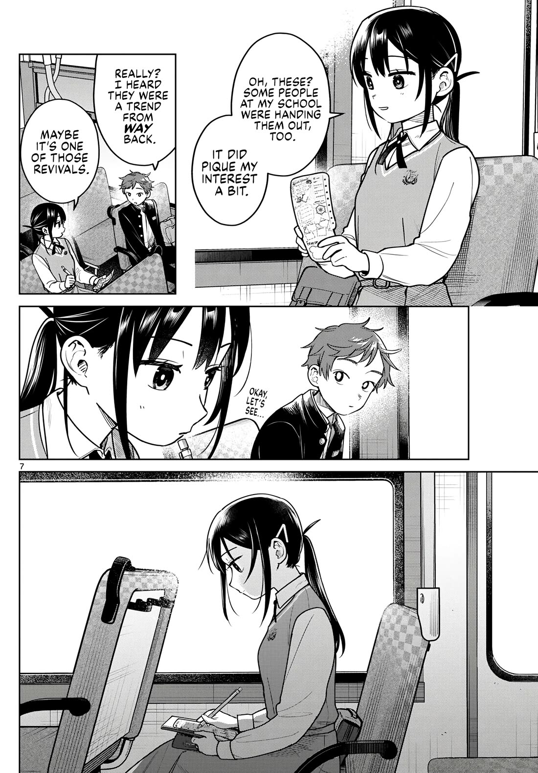 Futari Bus Chapter 19 page 7 - Chapter 19: Things You Like