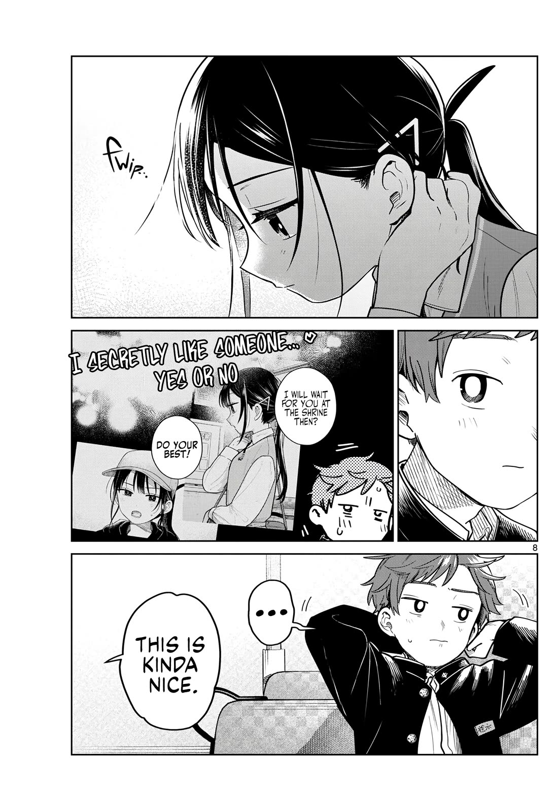 Futari Bus Chapter 19 page 8 - Chapter 19: Things You Like
