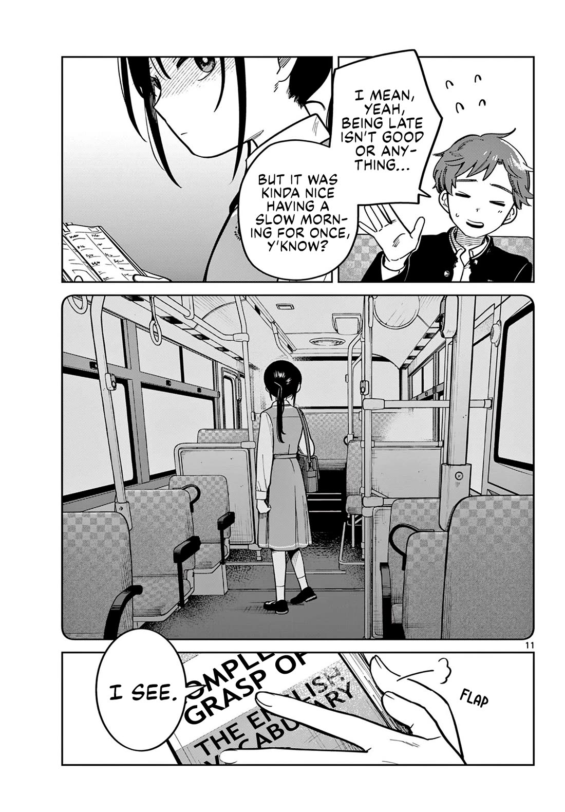 Futari Bus Chapter 2 page 11 - Chapter 2: Overslept
