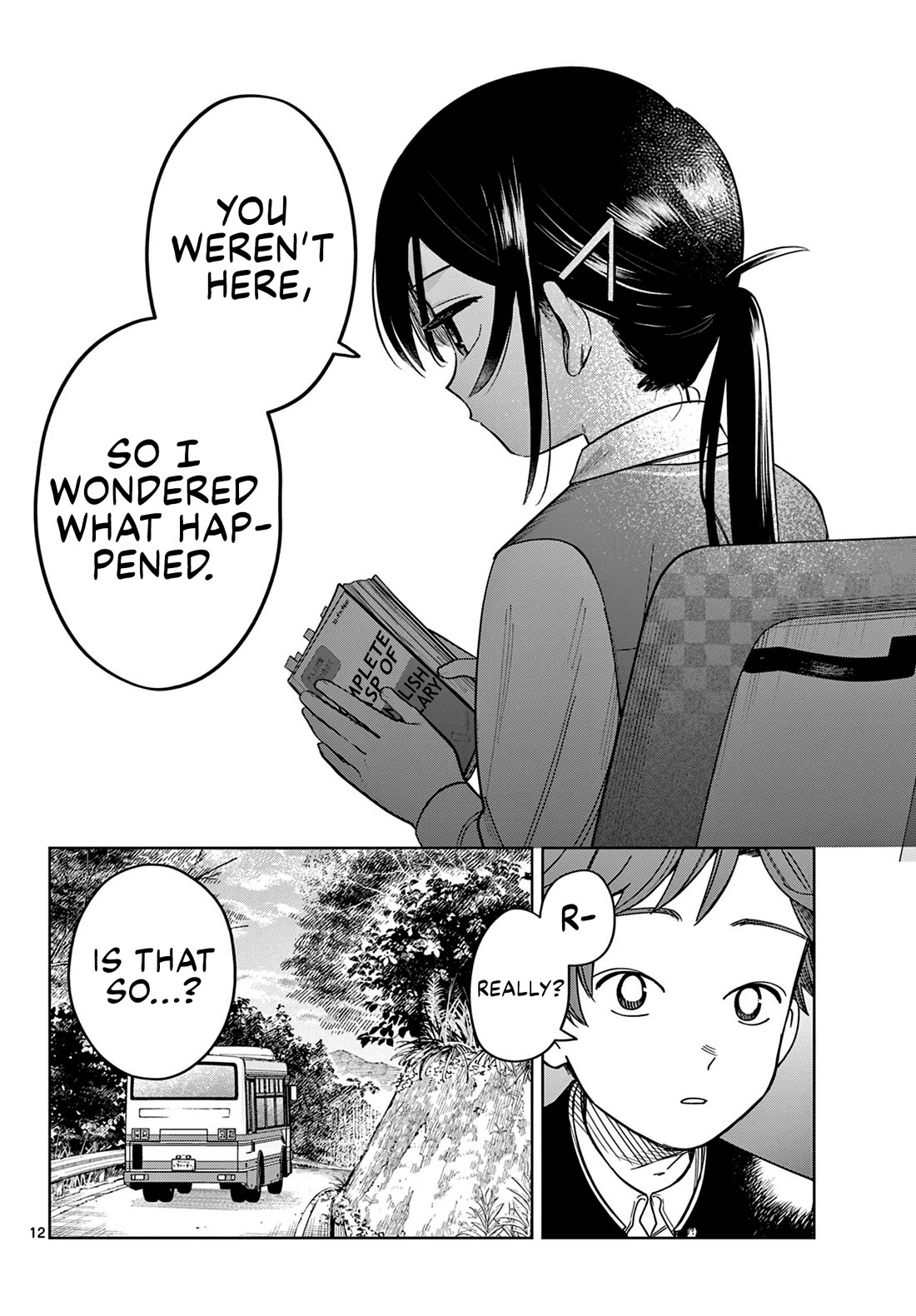 Futari Bus Chapter 2 page 12 - Chapter 2: Overslept