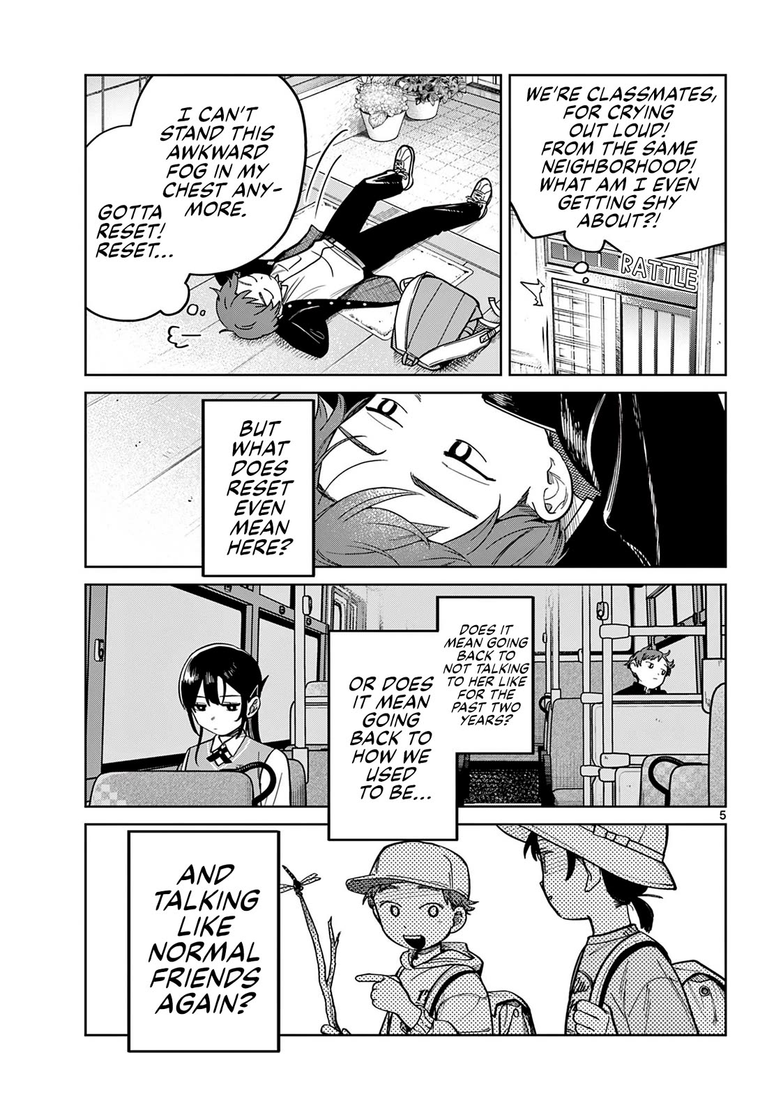 Futari Bus Chapter 2 page 5 - Chapter 2: Overslept