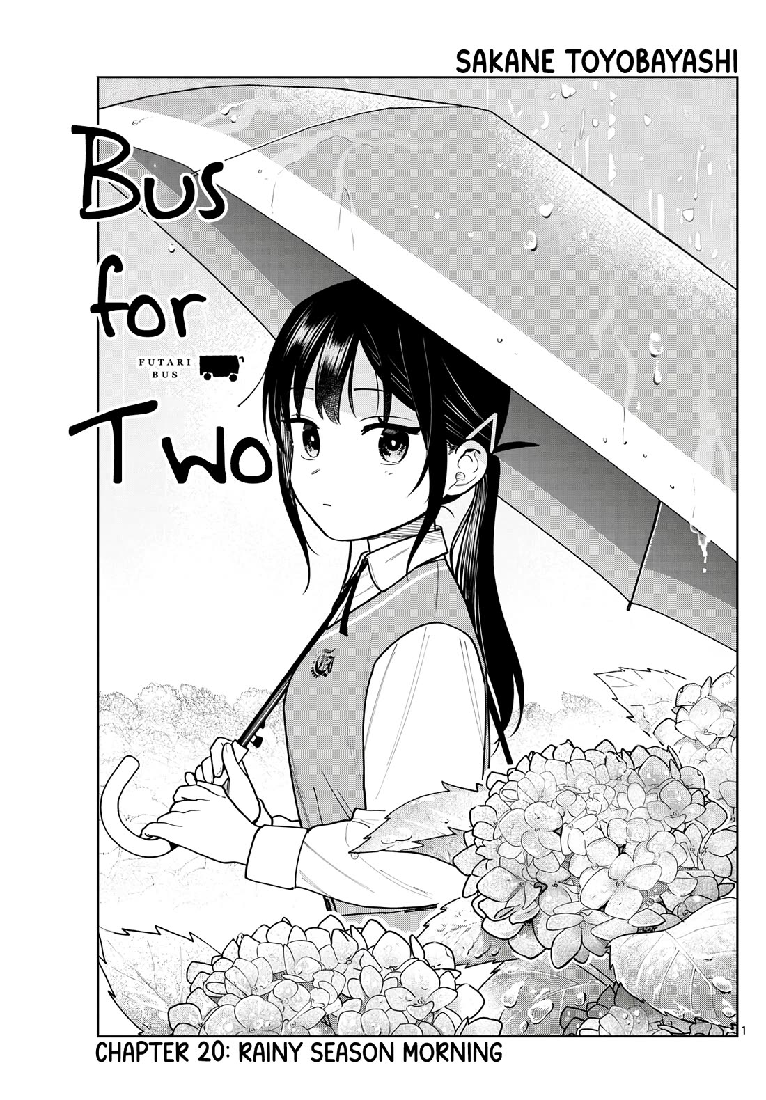 Futari Bus Chapter 20 page 1 - Chapter 20: Rainy Season Morning
