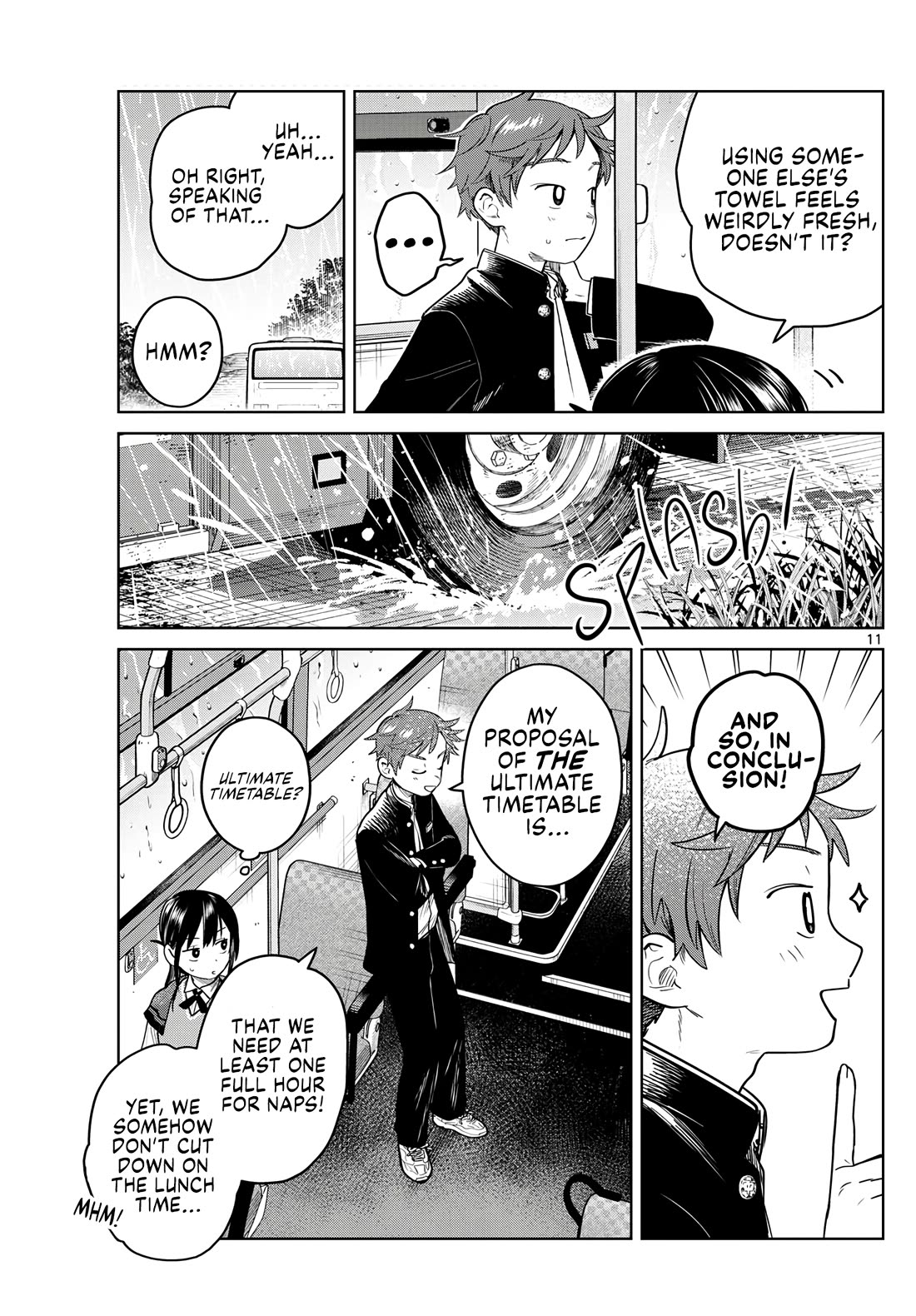 Futari Bus Chapter 20 page 11 - Chapter 20: Rainy Season Morning