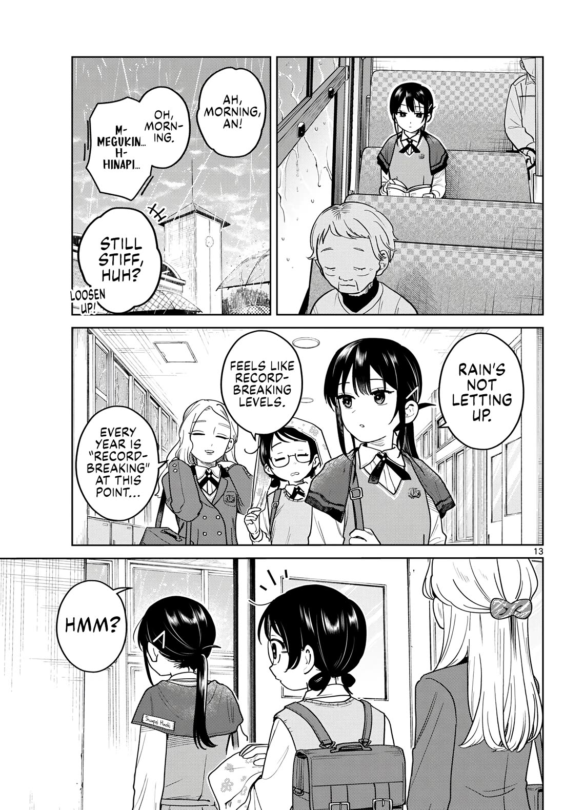 Futari Bus Chapter 20 page 13 - Chapter 20: Rainy Season Morning
