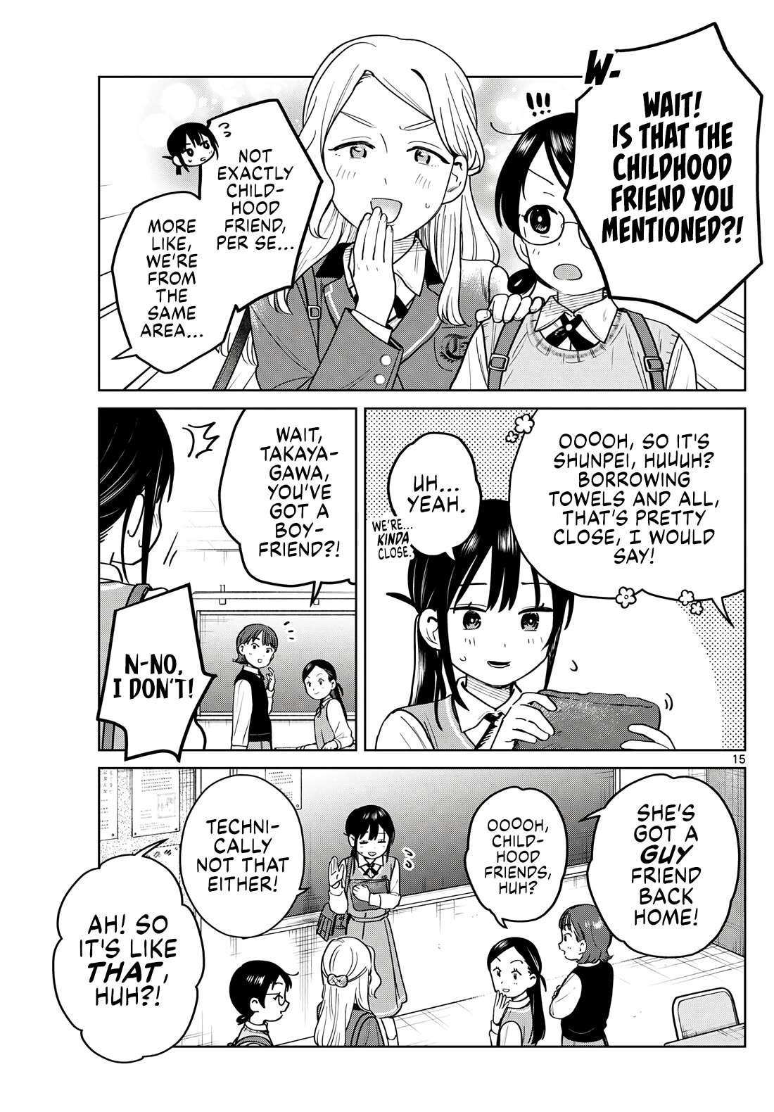 Futari Bus Chapter 20 page 15 - Chapter 20: Rainy Season Morning