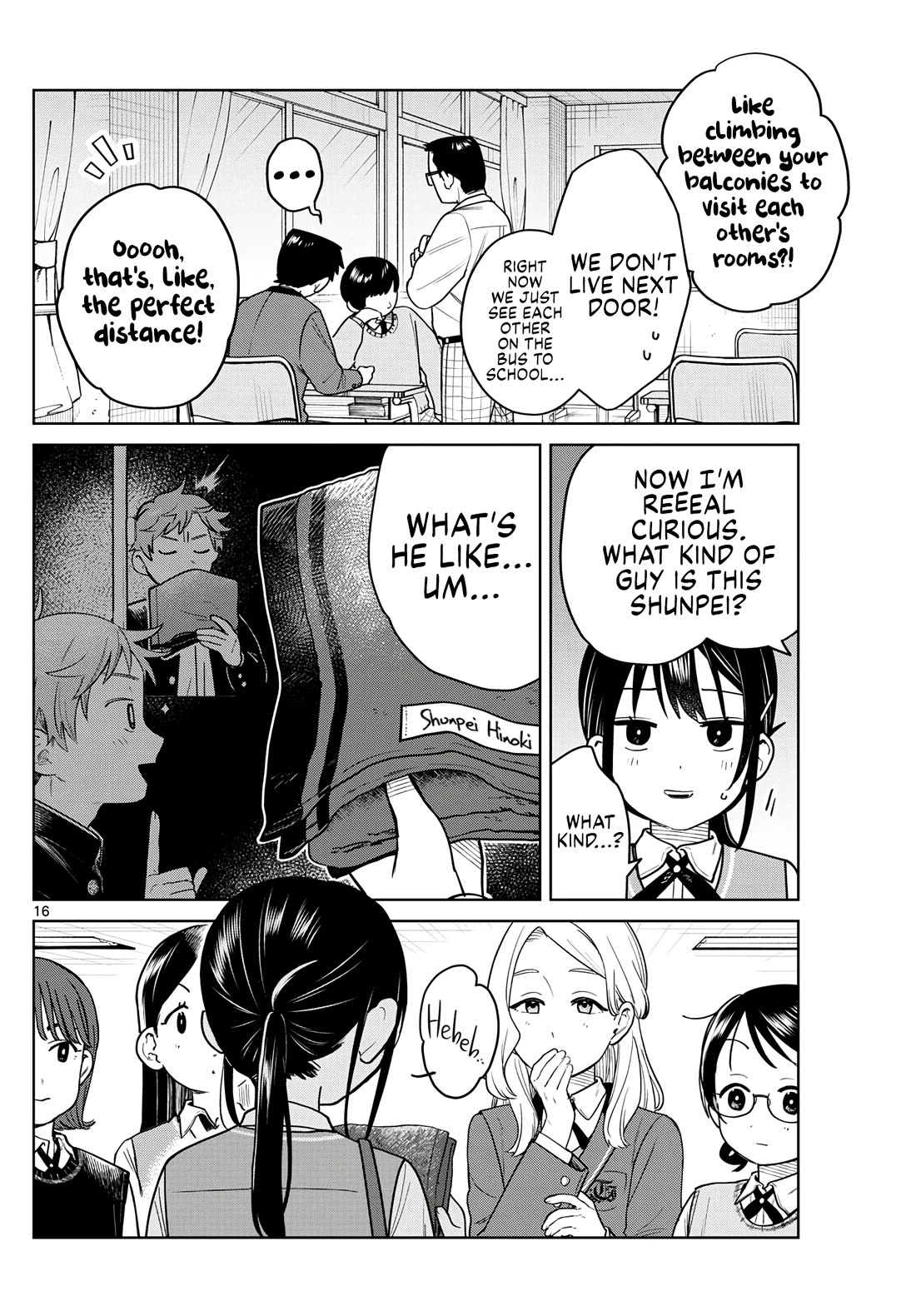 Futari Bus Chapter 20 page 16 - Chapter 20: Rainy Season Morning