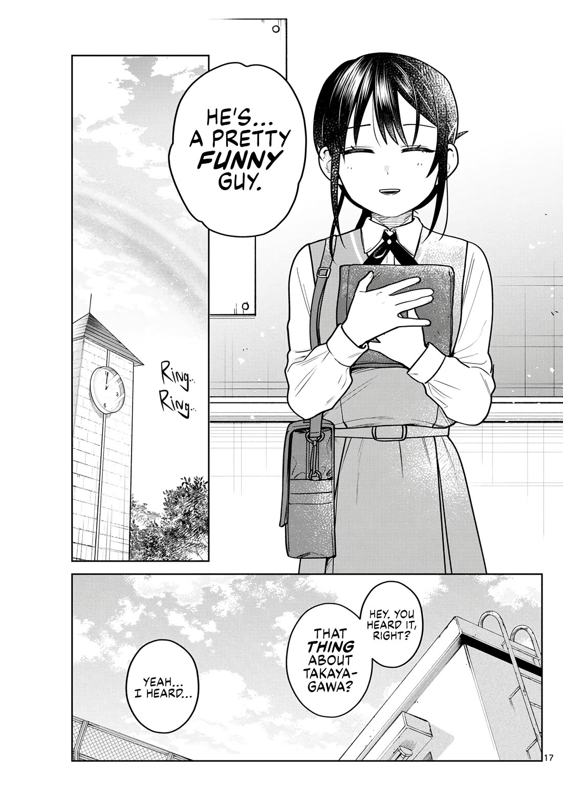 Futari Bus Chapter 20 page 17 - Chapter 20: Rainy Season Morning