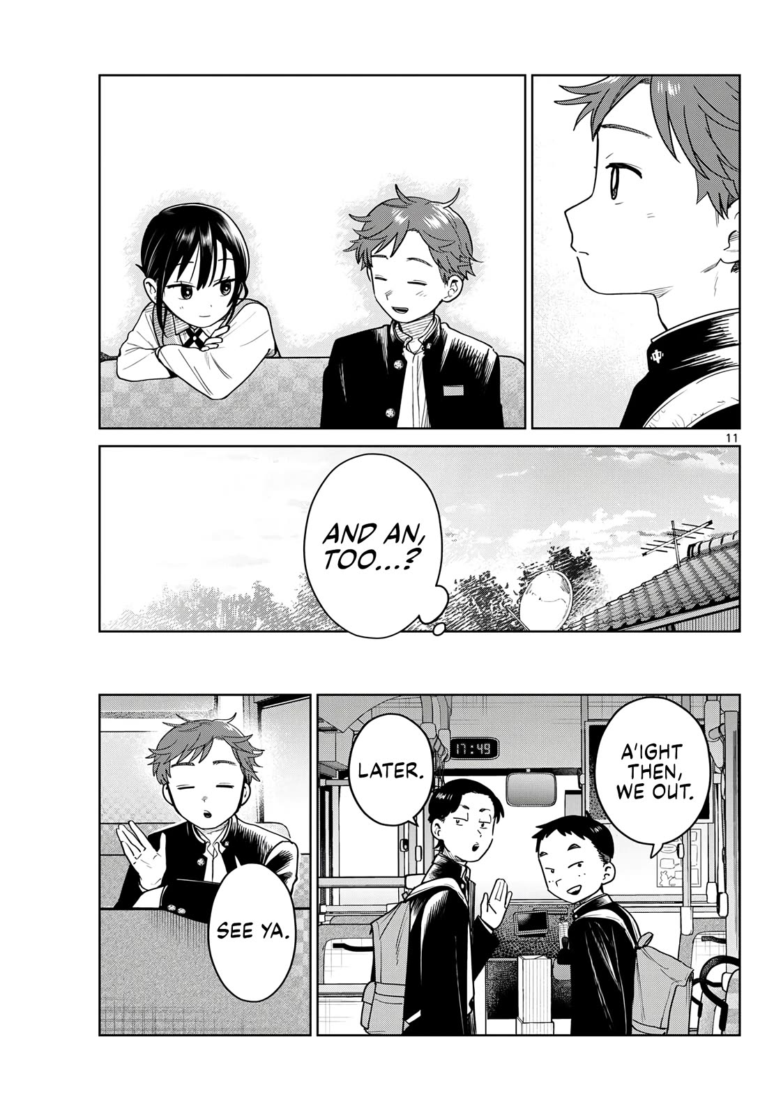 Futari Bus Chapter 21 page 11 - Chapter 21: Faraway Sea