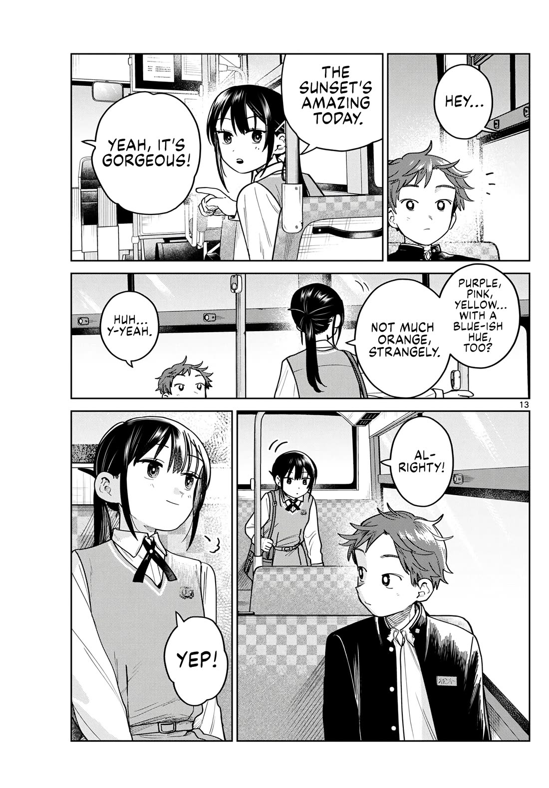 Futari Bus Chapter 21 page 13 - Chapter 21: Faraway Sea