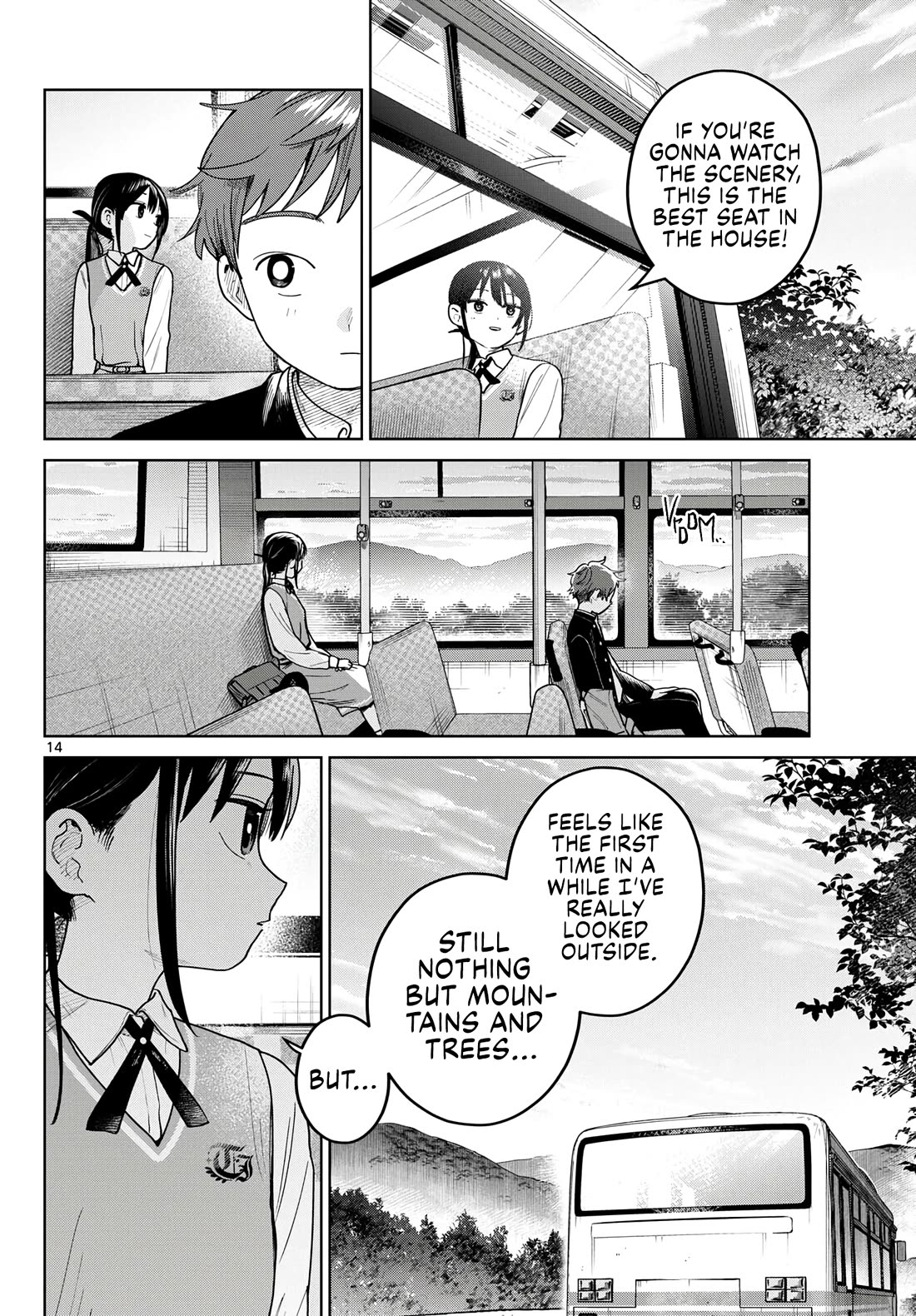 Futari Bus Chapter 21 page 14 - Chapter 21: Faraway Sea