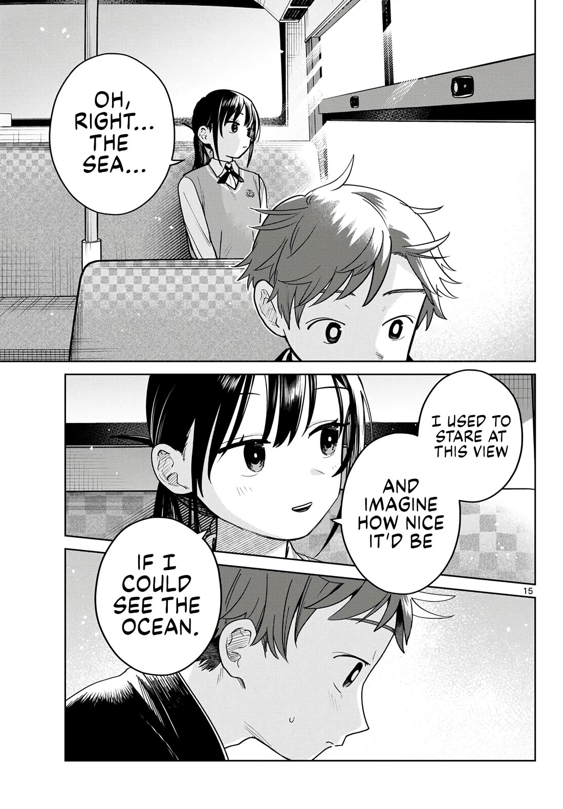Futari Bus Chapter 21 page 15 - Chapter 21: Faraway Sea