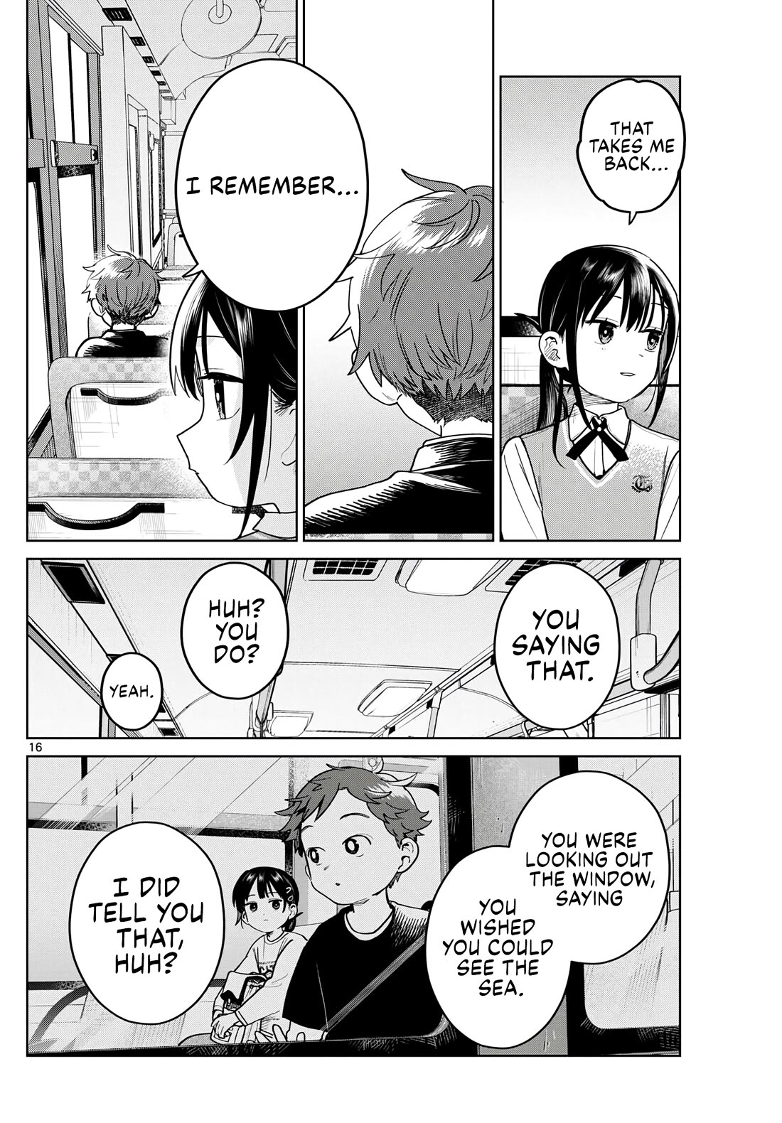Futari Bus Chapter 21 page 16 - Chapter 21: Faraway Sea