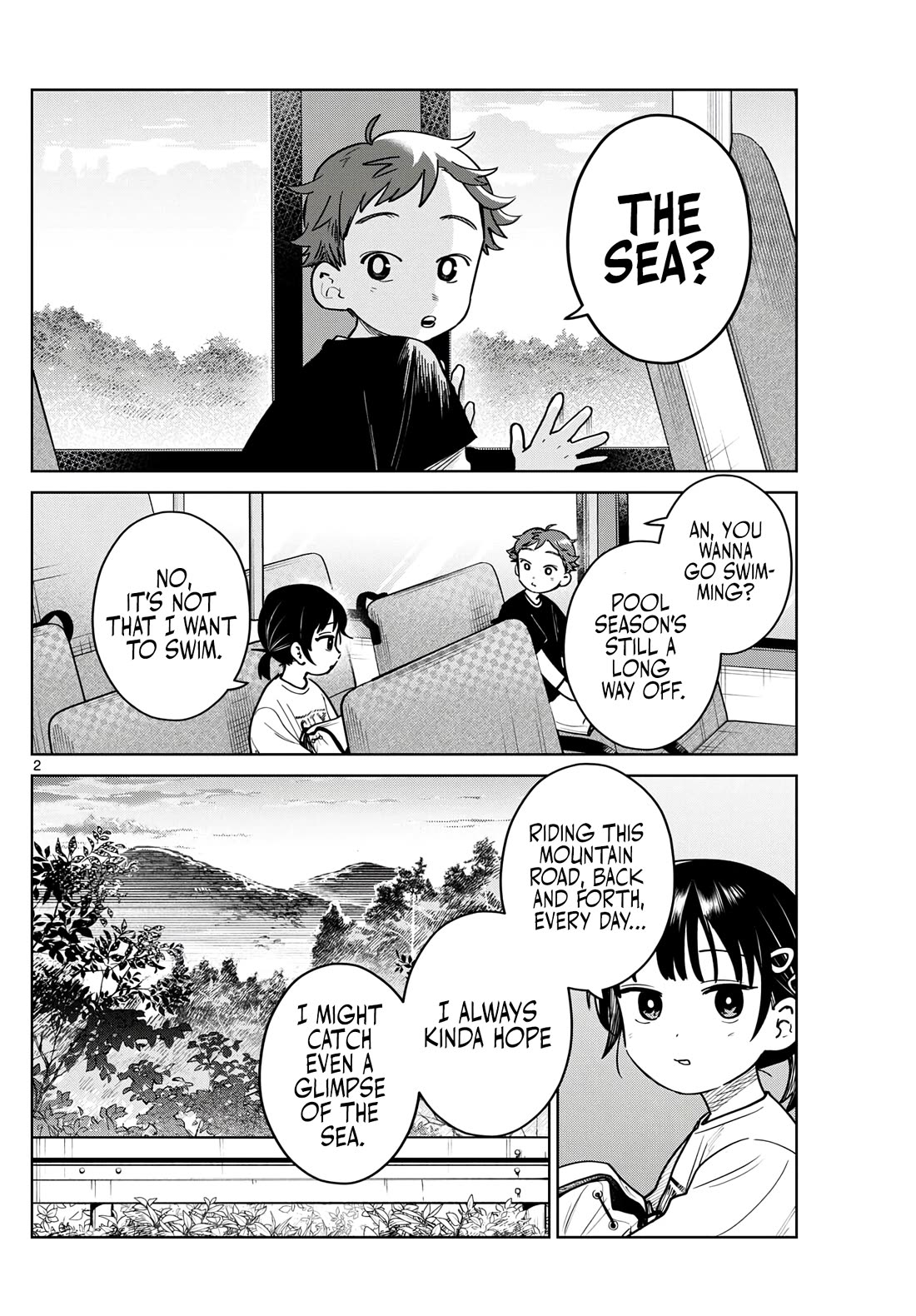 Futari Bus Chapter 21 page 2 - Chapter 21: Faraway Sea