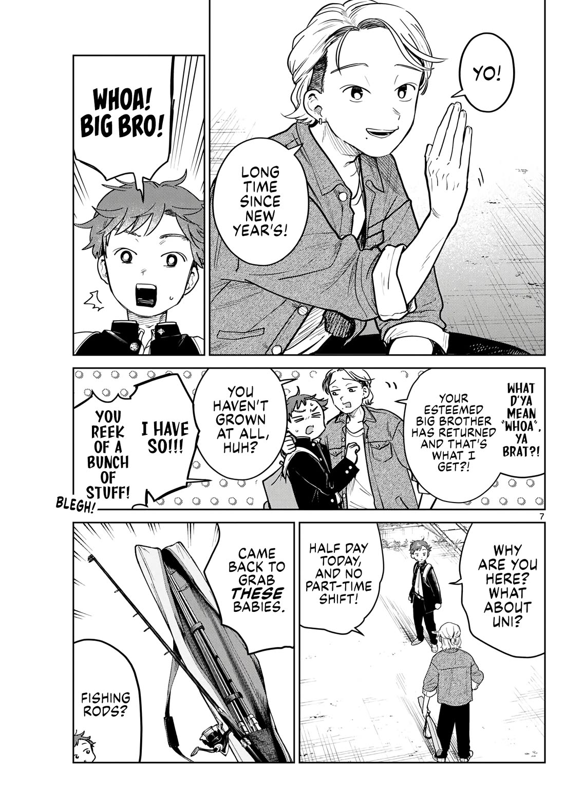 Futari Bus Chapter 21 page 7 - Chapter 21: Faraway Sea