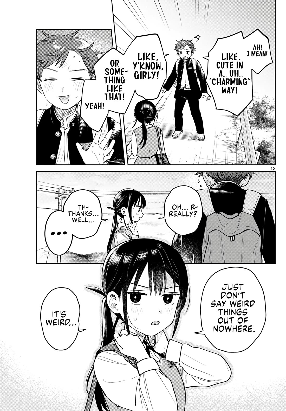 Futari Bus Chapter 22 page 13 - Chapter 22: Roadside Trifles