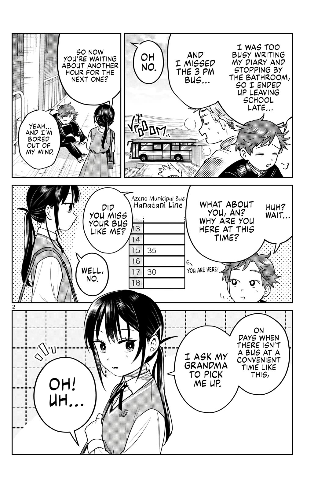 Futari Bus Chapter 22 page 2 - Chapter 22: Roadside Trifles