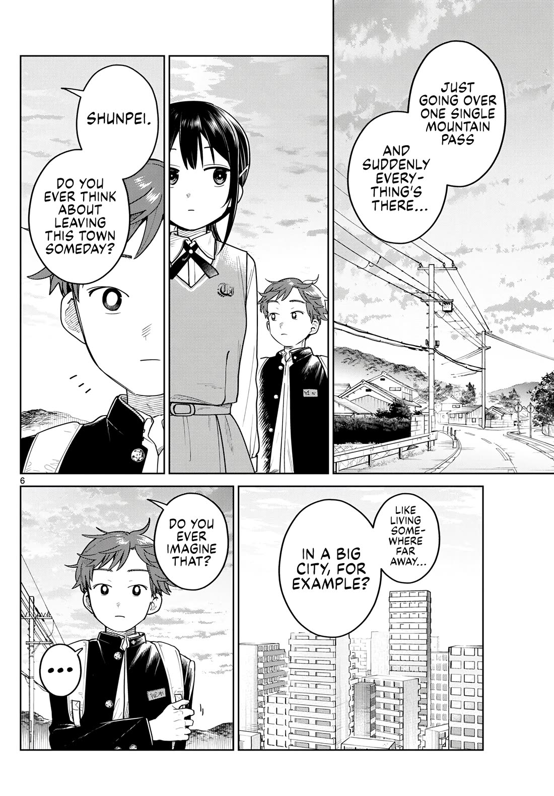 Futari Bus Chapter 22 page 6 - Chapter 22: Roadside Trifles