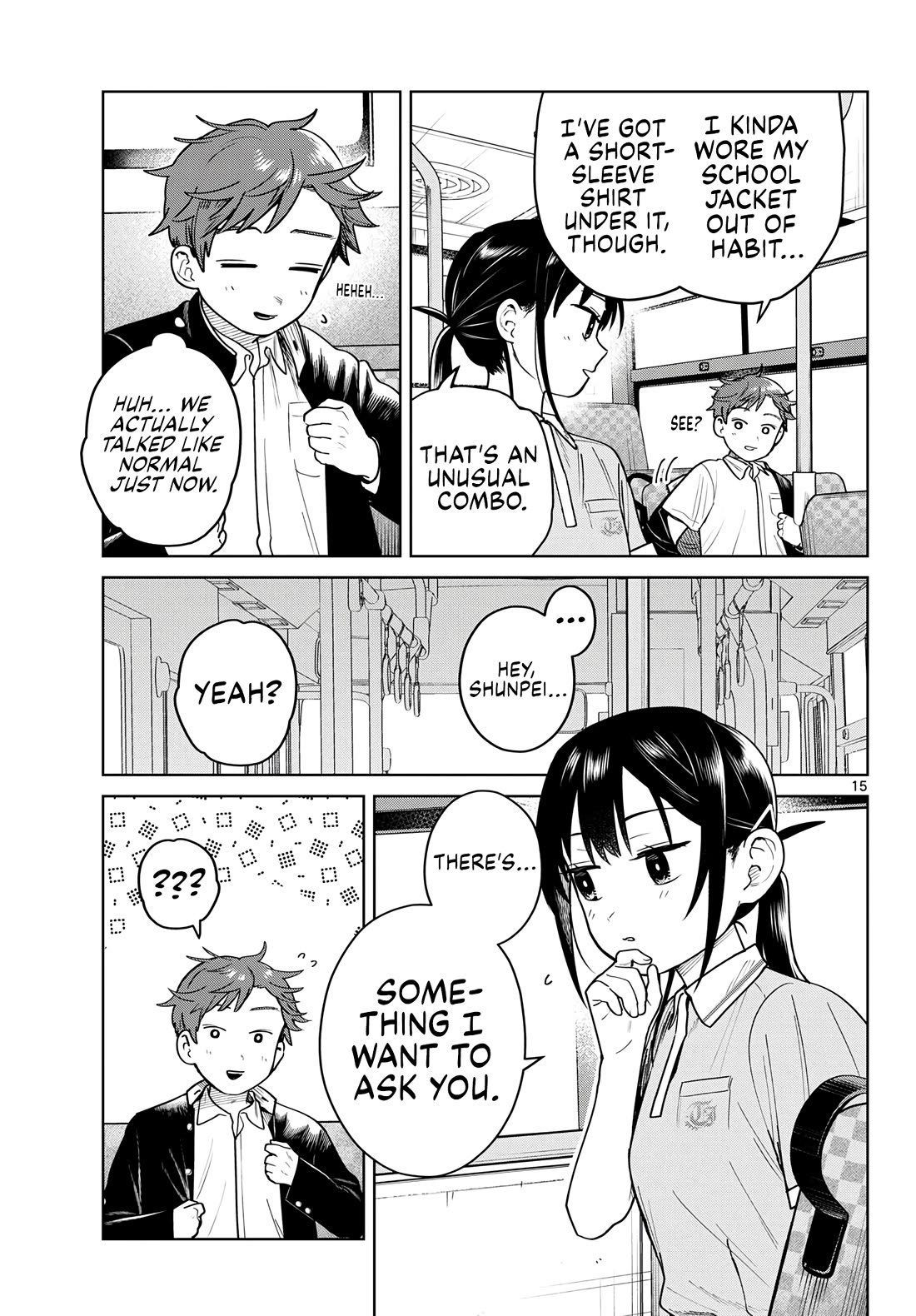 Futari Bus Chapter 23 page 15 - Chapter 23: Summer Clothes