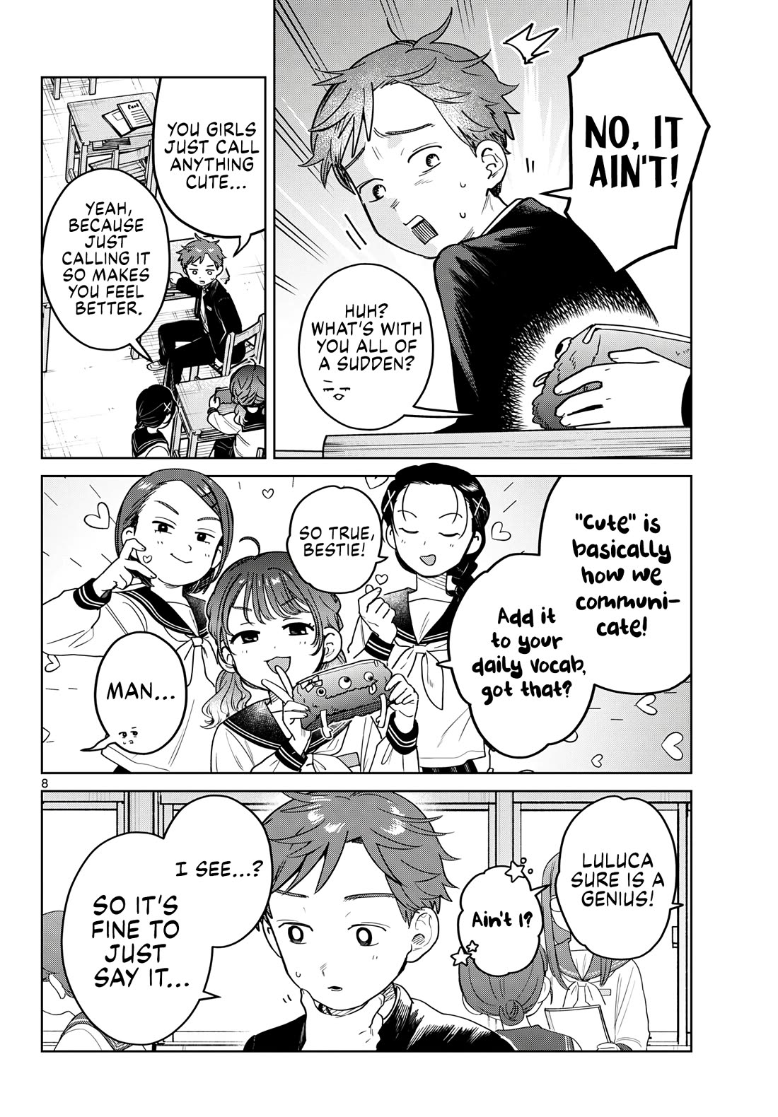 Futari Bus Chapter 23 page 8 - Chapter 23: Summer Clothes