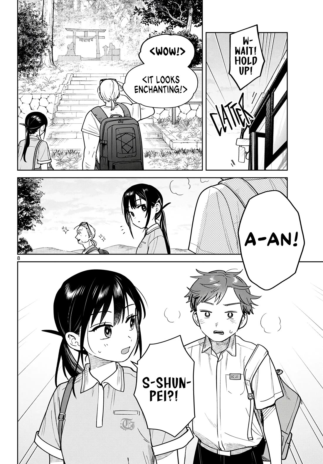 Futari Bus Chapter 24 page 8 - Chapter 24: That's Right!
