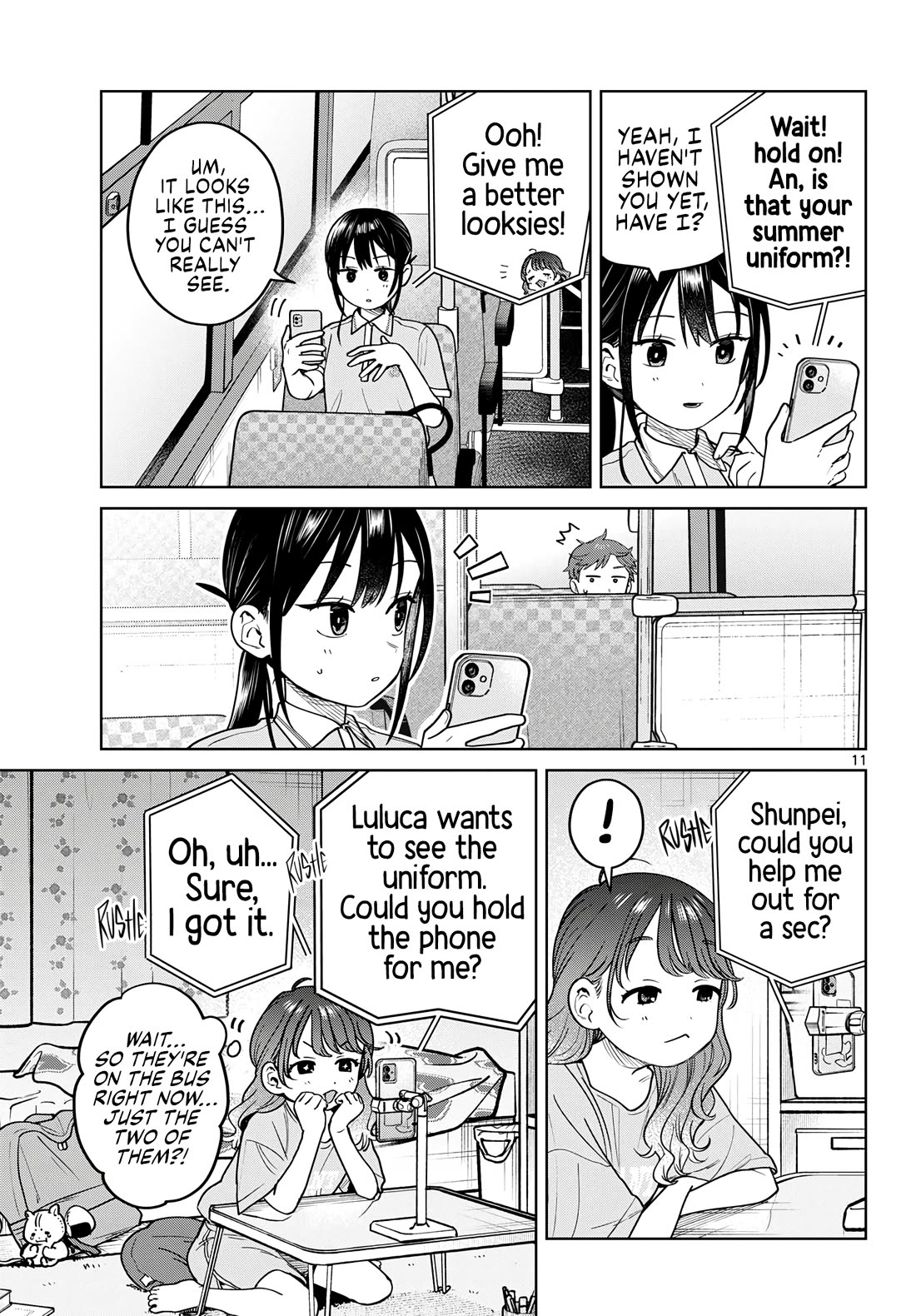 Futari Bus Chapter 25 page 11 - Chapter 25: Those Two