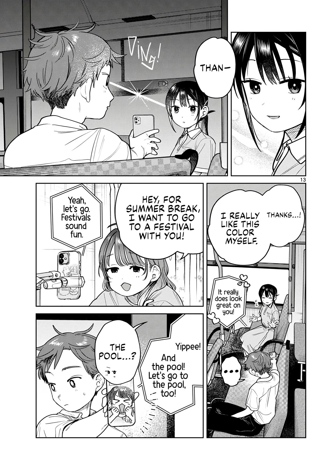 Futari Bus Chapter 25 page 13 - Chapter 25: Those Two