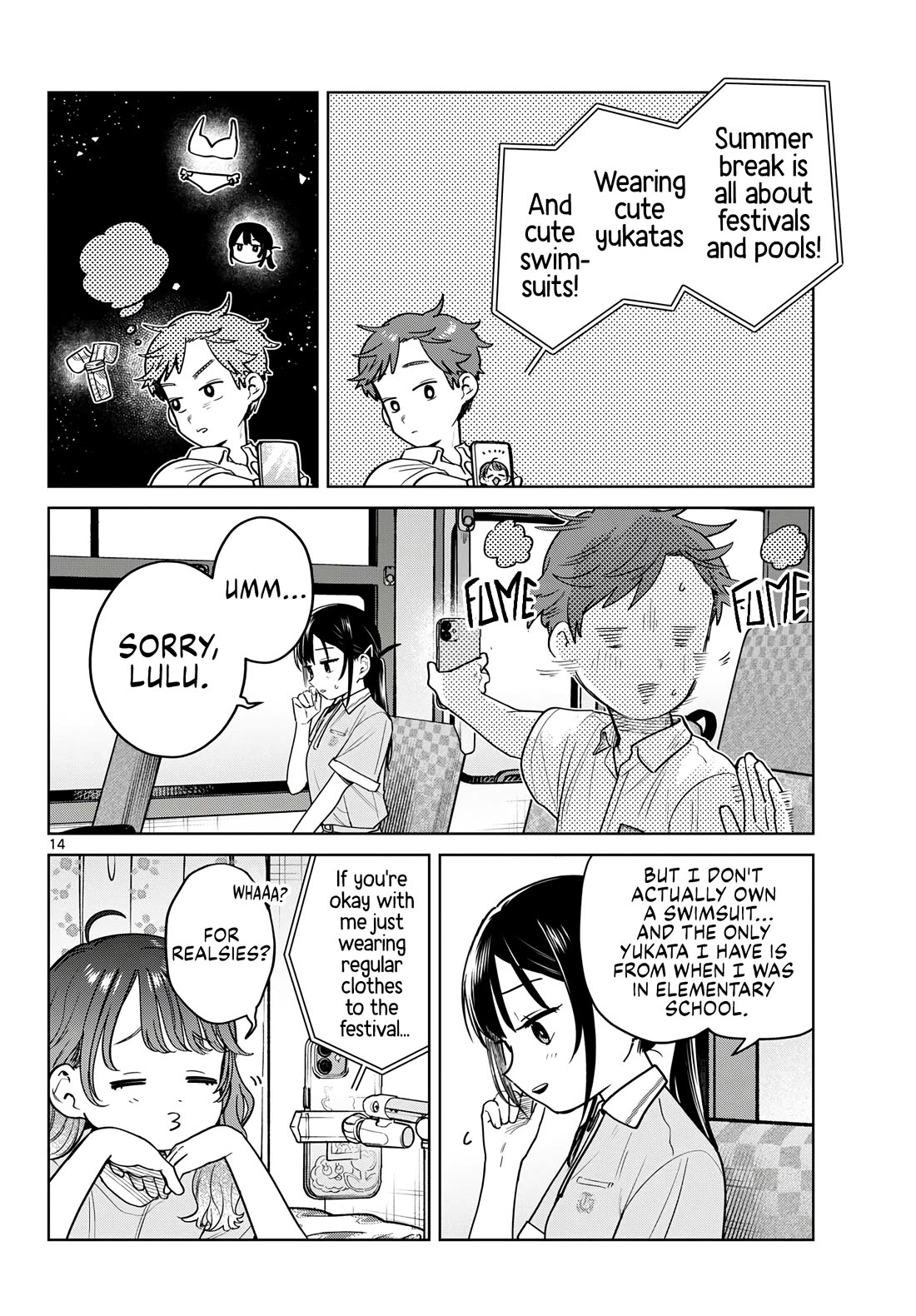 Futari Bus Chapter 25 page 14 - Chapter 25: Those Two
