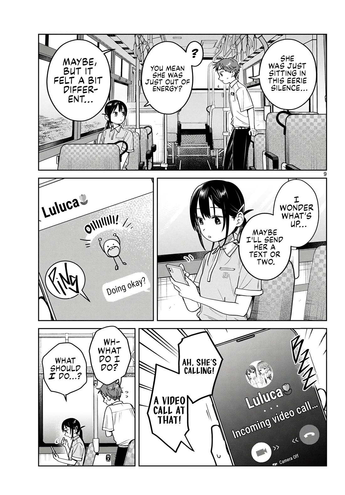 Futari Bus Chapter 25 page 9 - Chapter 25: Those Two