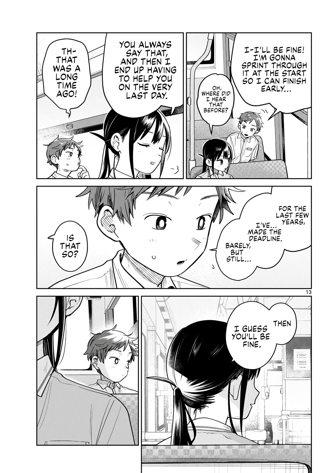 Futari Bus Chapter 26 page 13 - Chapter 26: Summer Shadows