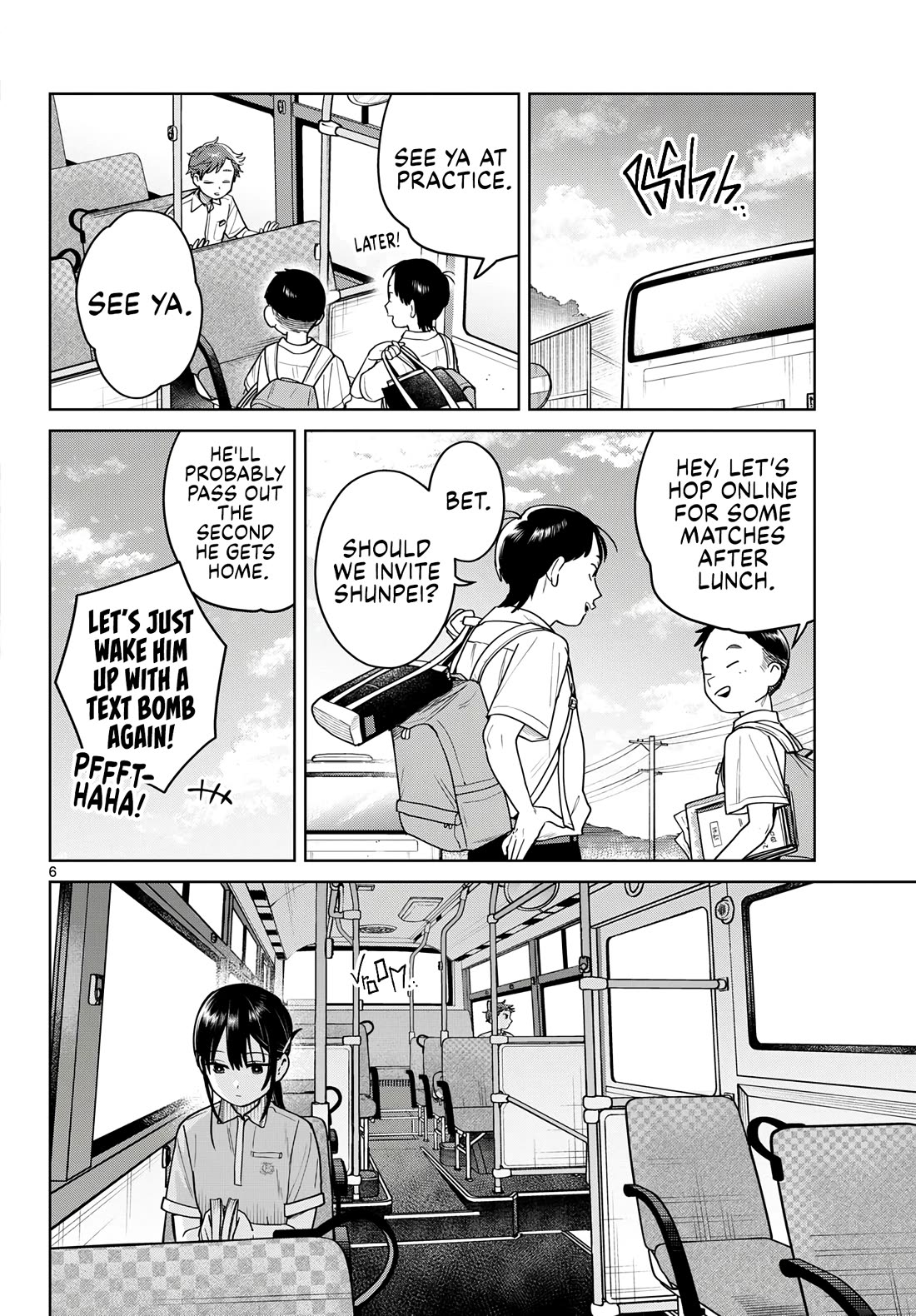 Futari Bus Chapter 26 page 6 - Chapter 26: Summer Shadows