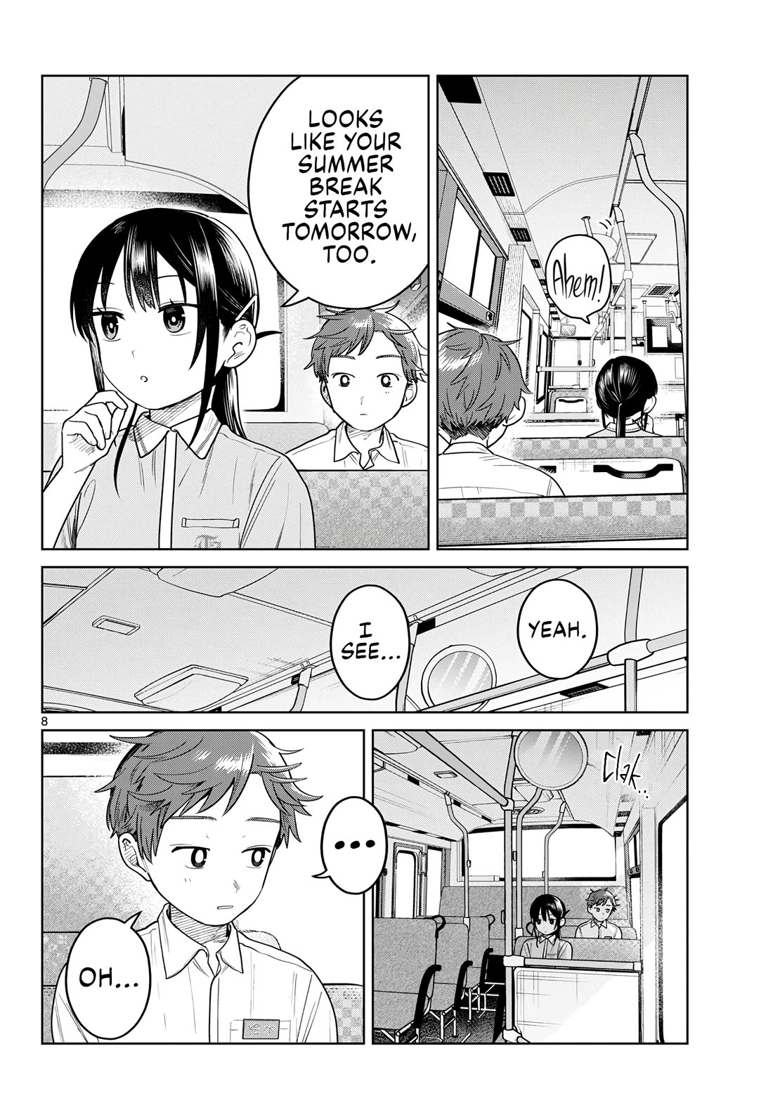 Futari Bus Chapter 26 page 8 - Chapter 26: Summer Shadows